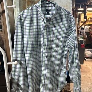 J. Crew Men's Multicolor Plaid Shirt